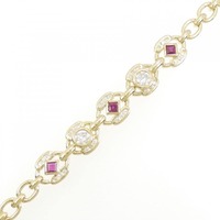750YG ルビー ブレスレット 0.48CT