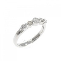 PT ダイヤモンド ピンキー リング 0.30CT