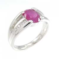 PT ルビー リング 1.19CT