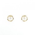 【新品】K18YG ダイヤモンド ピアス 0.244CT