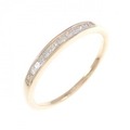 K18PG ダイヤモンド リング 0.10CT