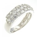 PT パヴェ ダイヤモンド リング 1.00CT