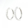 【新品】PT ダイヤモンド ピアス 2.001CT