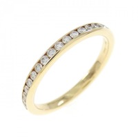 K18YG ダイヤモンド リング 0.19CT