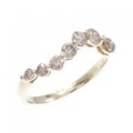 K18YG ダイヤモンド リング 0.52CT