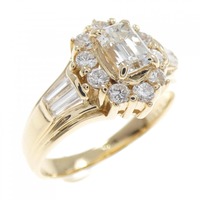 K18YG ダイヤモンド リング 0.47CT