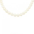 シルバークラスプ アコヤパール ネックレス 7.5-8mm