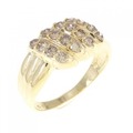 K18YG ダイヤモンド リング 0.50CT