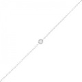 K18WG ダイヤモンド ブレスレット 0.03CT