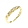 K18YG ダイヤモンド リング 0.10CT