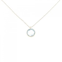 K18YG ブルートパーズ ネックレス 1.50CT