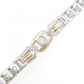 PT/K18YG ダイヤモンド ブレスレット 0.59CT
