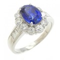 PT サファイヤ リング 2.47CT