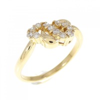 K18YG ダイヤモンド リング 0.16CT