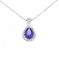 PT タンザナイト ネックレス 7.76CT