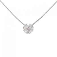 PT フラワー ダイヤモンド ネックレス 0.74CT