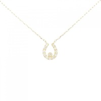 【リメイク】K18YG ダイヤモンド ネックレス 0.10CT