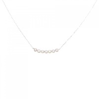 【リメイク】K18YG ダイヤモンド ネックレス 0.20CT