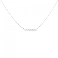 【リメイク】K18YG ダイヤモンド ネックレス 0.43CT