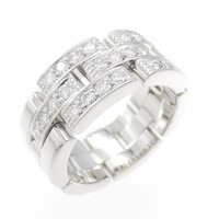 カルティエ マイヨンパンテール ハーフダイヤ リング