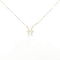 アーカー イニシャル ネックレス 0.07CT