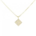 K18YG ダイヤモンド ネックレス 0.30CT