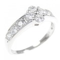 PT ダイヤモンド リング 0.70CT