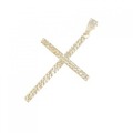 K18YG クロス ペンダント