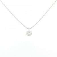 PT ソリティア ダイヤモンド ネックレス 0.30CT