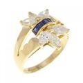 モワード サファイヤ リング 0.25CT