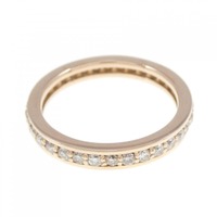 K18PG フルエタニティ ダイヤモンド リング 0.52CT