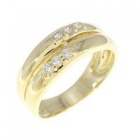 K18YG ダイヤモンド リング 0.12CT