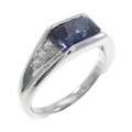 PT サファイヤ リング 1.37CT