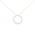 【リメイク】K18YG ダイヤモンド ネックレス 0.30CT