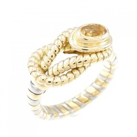 【ヴィンテージ】カルティエ シトリン リング