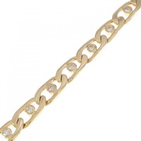 750YG ダイヤモンド ブレスレット 0.95CT