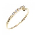 K18YG ダイヤモンド リング 0.05CT