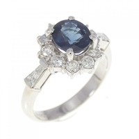 PT サファイヤ リング 1.284CT