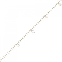 【新品】K18YG ダイヤモンド ブレスレット 0.57CT