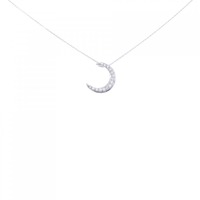 PT ムーン ダイヤモンド ネックレス 0.18CT