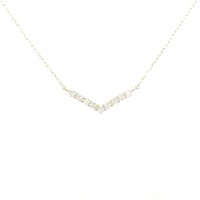 【リメイク】K18YG ダイヤモンド ネックレス 0.18CT