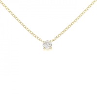 K18YG ダイヤモンド ネックレス 0.23CT