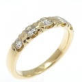 K18YG ダイヤモンド リング 0.30CT