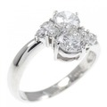 PT ダイヤモンド リング 0.82CT