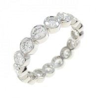 PT フルエタニティ ダイヤモンド リング 1.93CT