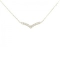 【リメイク】K18YG ダイヤモンド ネックレス 0.18CT