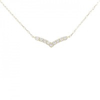 【リメイク】K18YG ダイヤモンド ネックレス 0.18CT
