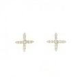 【リメイク】K18YG ダイヤモンド ピアス 0.20CT