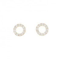 【リメイク】K18YG ダイヤモンド ピアス 0.50CT