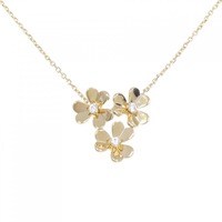 ヴァンクリーフ&アーペル フリヴォル 3フラワー ミニ ネックレス